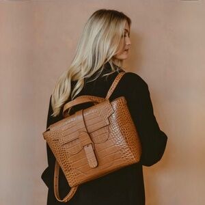 Senreve Midi Maestra in / Dragon / Chestnut / Gold